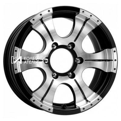 K&K Байконур (КС473) Алмаз черный 7x15/6x139.7 D108.5 ET20  