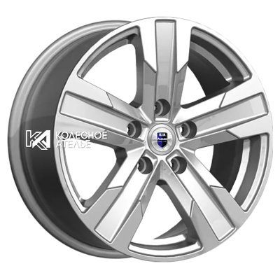 K&K Висмут (КС1009) Дарк платинум 7x16/5x108 D67.1 ET33  