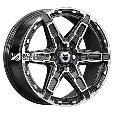K&K Дистрикт (КС1159) Алмаз черный 8x18/6x139.7 D75.1 ET42  