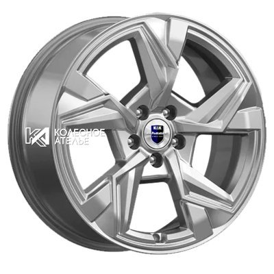 K&K Кайан (КС1012) Дарк платинум 7.5x18/5x108 D67.1 ET45  