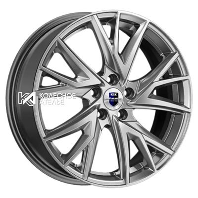 K&K Кайлас (КС1054) Дарк платинум 6.5x18/5x108 D63.35 ET50  