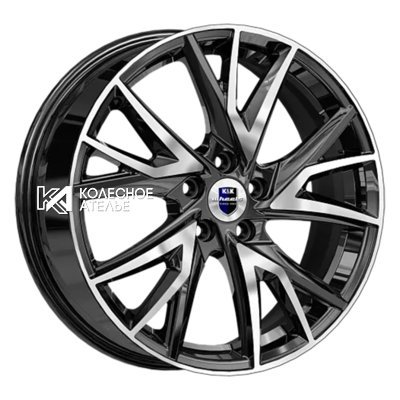 K&K Кайлас (КС1054) Алмаз черный 6.5x18/5x108 D63.35 ET50  