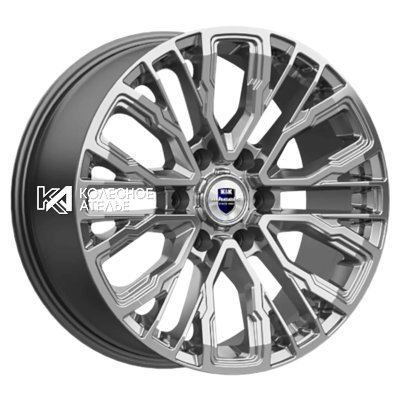 K&K Кортес (КС1102) Дарк платинум 8.5x19/6x139.7 D100.1 ET36  