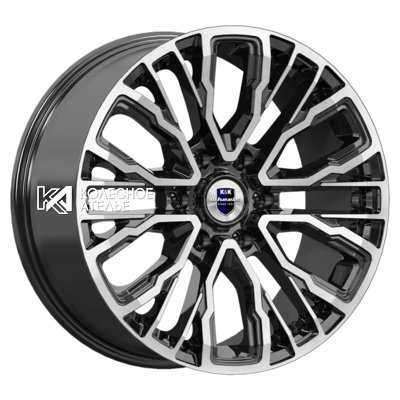 K&K Кортес (КС1102) Алмаз черный 8.5x19/6x139.7 D106.1 ET30  
