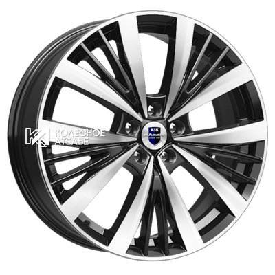 K&K Марвел (КС881) Алмаз черный SK 7.5x19/5x112 D66.6 ET40  