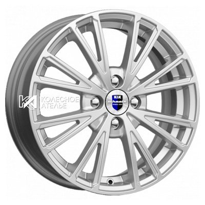 K&K Меандр (КС888) Сильвер SK 6x15/4x98 D58.5 ET35  