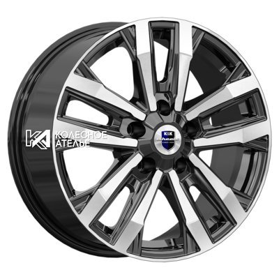 K&K Мичиган (КС1107) Алмаз черный 8x18/5x130 D71.6 ET56  