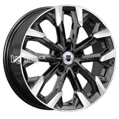K&K Морейн (КС1046) Алмаз черный 6.5x17/5x112 D66.6 ET49  