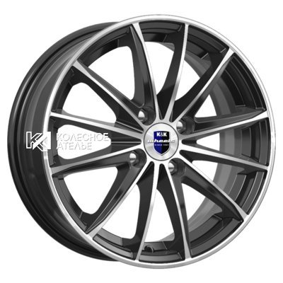 K&K Пойнт Бланк-оригинал (KC884) Алмаз черный SK 6x15/4x100 D60.1 ET50  