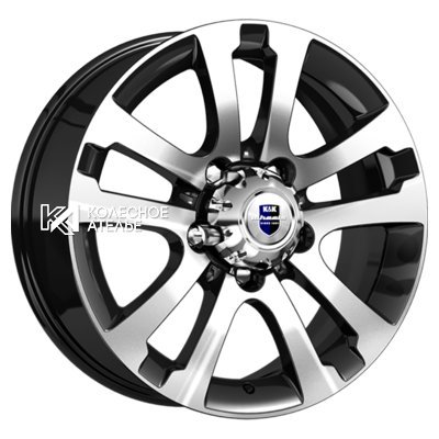 K&K Сахара-Patriot (КС1056) Алмаз черный 7x18/5x139.7 D108.5 ET35  
