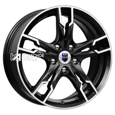 K&K Солар-оригинал (КС875) Алмаз черный SK 7x17/5x112 D57.1 ET40  