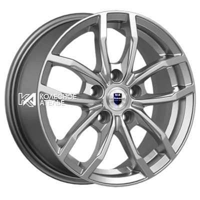 K&K Фрост (КС1048) Дарк платинум 6.5x15/5x108 D67.1 ET42  