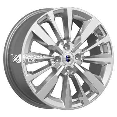 K&K Эрман (КС997) Дарк платинум 6.5x16/4x98 D58.5 ET35  