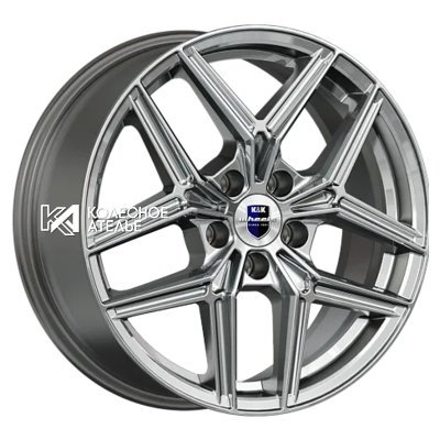 K&K Юнион (КС1025) Дарк платинум 7x17/5x108 D63.35 ET50  
